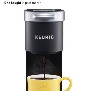 Keurig Coffee Brewer - Black with Silver Trim